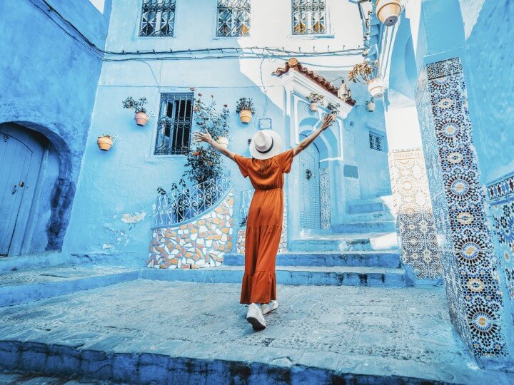 Chefchaouen en Marruecos