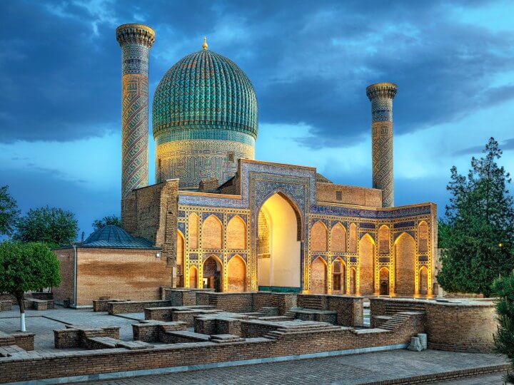 Samarkanda (Samarcanda) en Uzbekistán